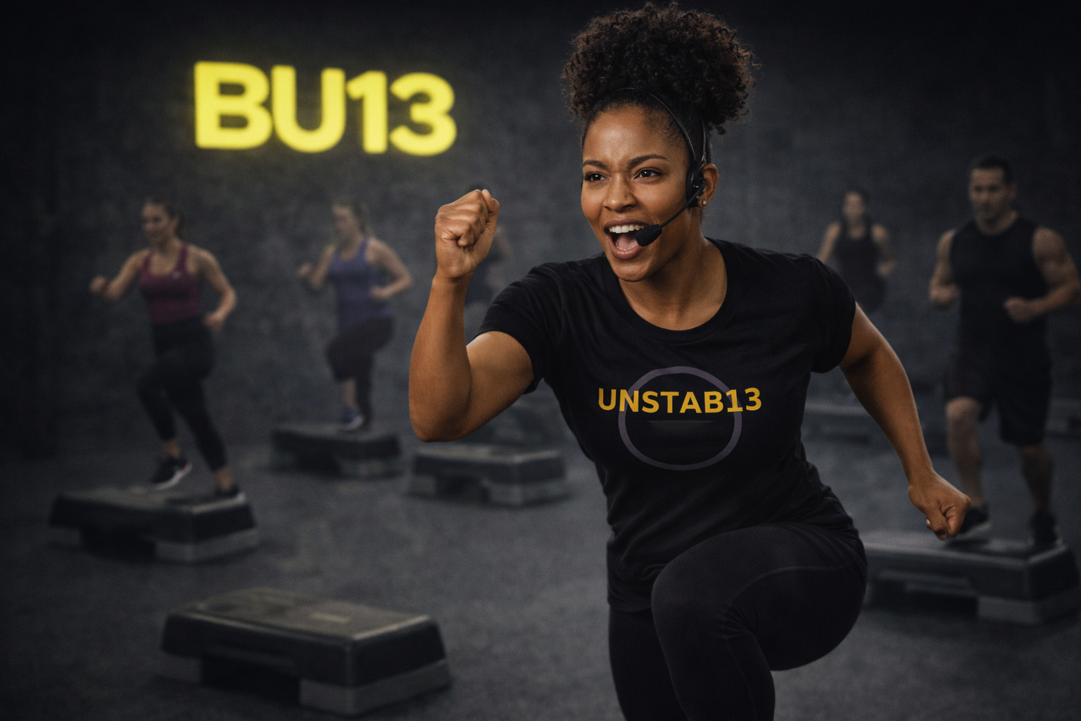 Ladies TriDri® Panelled Tech Tee Unstab13 Circle Logo