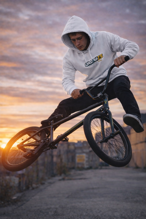 Mens Hoodie Unstab13 Crest Centre Logo