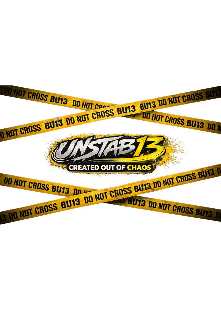 Unstable 13 Do Not Cross 400ml Sports Water Bottle