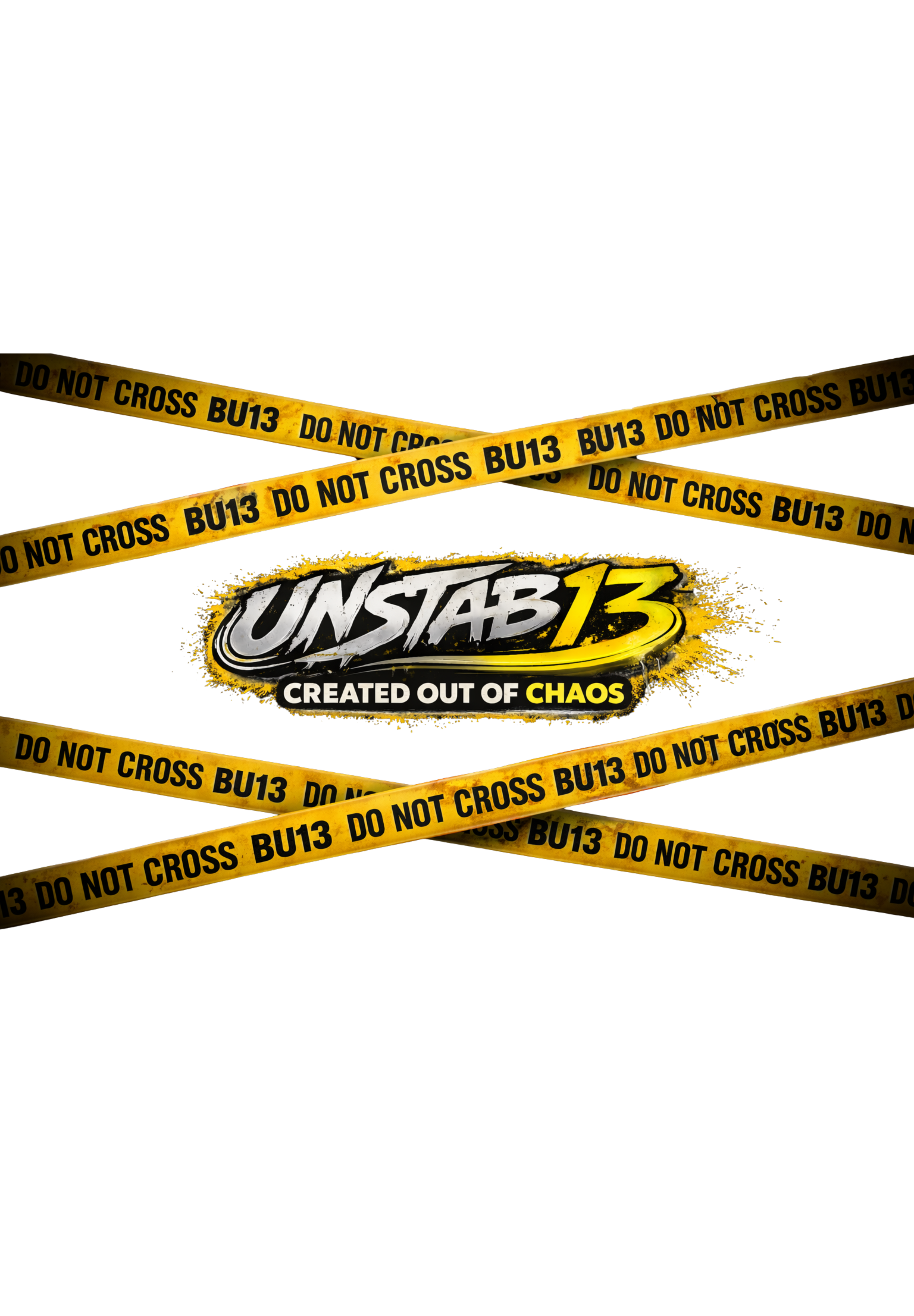 Unstable 13 Do Not Cross 400ml Sports Water Bottle